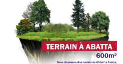 Terrain approuvé à Abatta