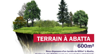 Terrain approuvé à Abatta